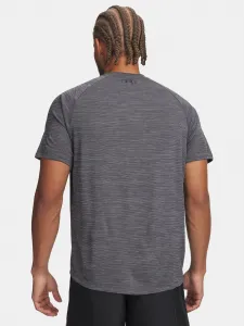 Šedé pánske športové tričko Under Armour UA Tech Textured SS