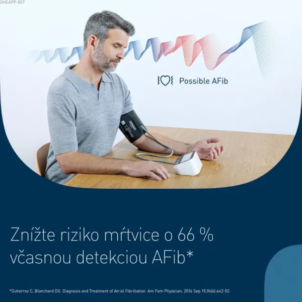 OMRON M4 Connect Afib Tlakomer