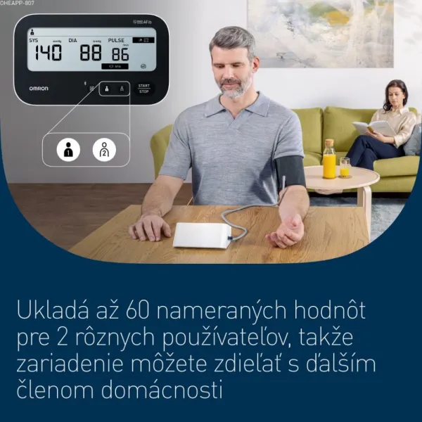 OMRON M4 Connect Afib Tlakomer
