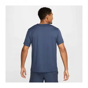 Pánske bežecké tričko s krátkym rukávom NIKE M NK DF UV MILER SS THUNDER BLUE REFLECTIVE SILV