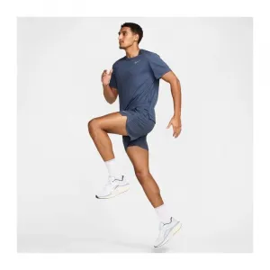 Pánske bežecké tričko s krátkym rukávom NIKE M NK DF UV MILER SS THUNDER BLUE REFLECTIVE SILV