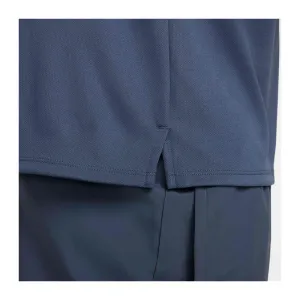 Pánske bežecké tričko s krátkym rukávom NIKE M NK DF UV MILER SS THUNDER BLUE REFLECTIVE SILV