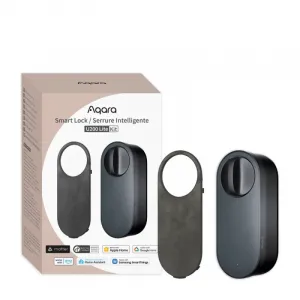 AQARA Smart Lock U200 Lite Kit (EL-D03D), Čierny - Smart Zámok AQARA-EL-D03D-1843