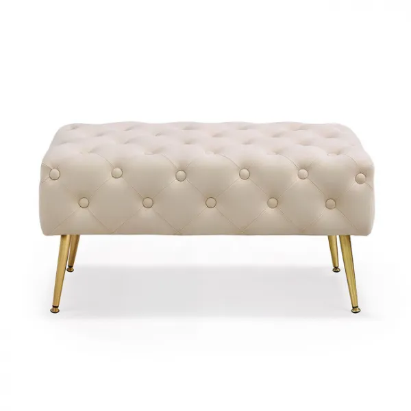 Ak furniture Taburet Madrid béžový