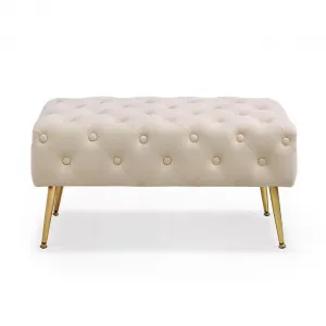 Ak furniture Taburet Madrid béžový
