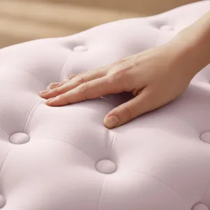 Ak furniture Taburet Madrid růžový