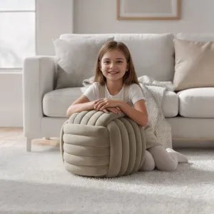 Ak furniture Taburet Nilo béžový