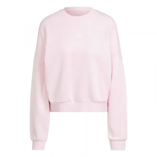 Dámska zateplená mikina ADIDAS W SL FC SWT CLPINK WHITE
