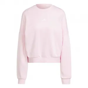 Dámska zateplená mikina ADIDAS W SL FC SWT CLPINK WHITE