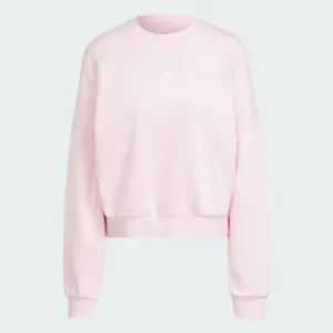 Dámska zateplená mikina ADIDAS W SL FC SWT CLPINK WHITE