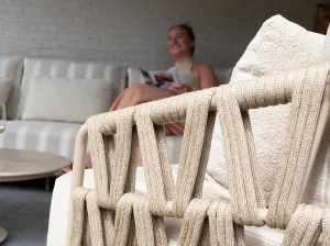 Beverly kreslo latte