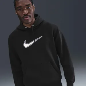 Pánska mikina s kapucňou NIKE M NK CLUB BB HDY NEO VARSITY BLACK BLACK BLACK