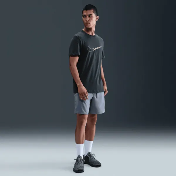 Pánske tričko s krátkym rukávom NIKE M NK DF TEE HBR SEAWEED LT LEMON TWIST
