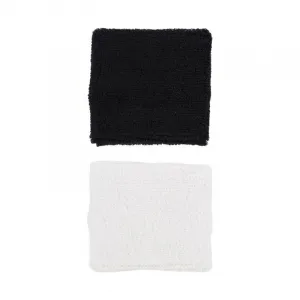 Potítka NIKE SWOOSH CLASSIC WRISTBANDS 2PK BLACK WHITE BLACK