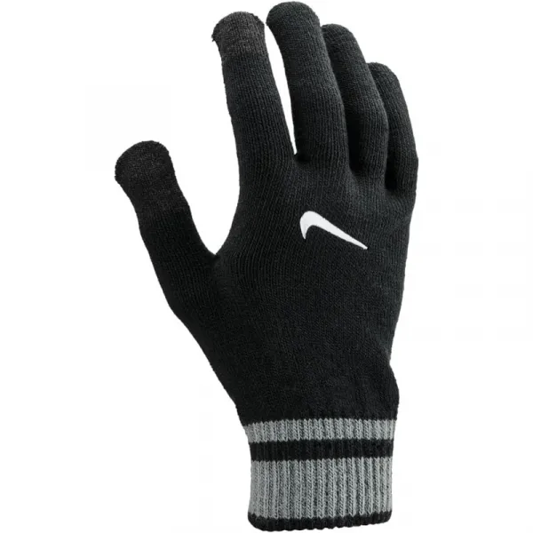 Rukavice NIKE KNIT TECH AND GRIP TG 3.0 GLOVES BLACK SMOKE GREY WHITE