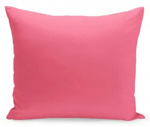 Domtextilu Jednofarebná obliečka v rúžovej farbe 50x60 cm 33237_31083