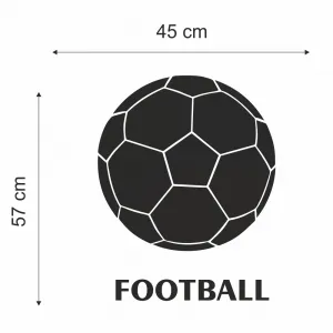 Okrúhlezrkadlonastenusfutbalovýmmotívom40458