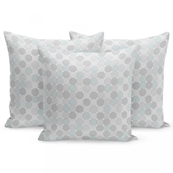 Domtextilu Štýlová vzorovaná obliečka na vankúše 50x60 cm v sivej farbe 50x60 cm 35408_34665