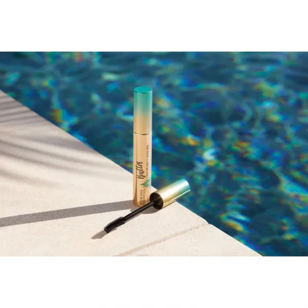 Physicians Formula Butter Lash Splash™ vodeodolná riasenka pre predĺženie, natočenie a objem Blackest Black 10 ml