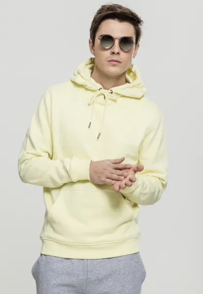 Basic Sweat Hoody powder yellow