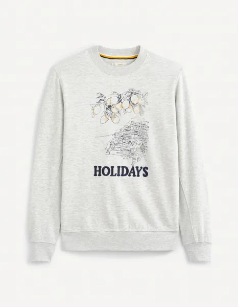 Celio Repos Holidays Sweatshirt - Mens