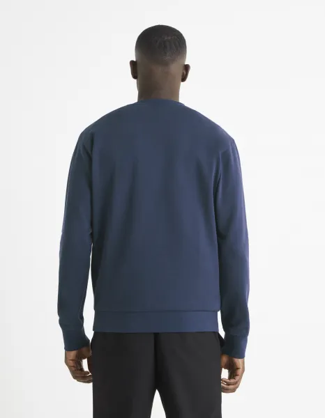Celio Cotton Sweatshirt Terond - Mens