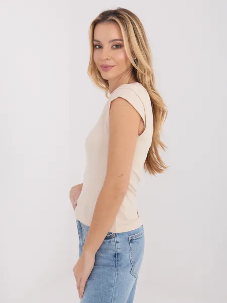 Blúzka svetlo béžová