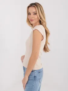 Blúzka svetlo béžová