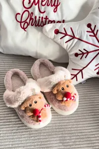 Dámske papuče s motívom soba