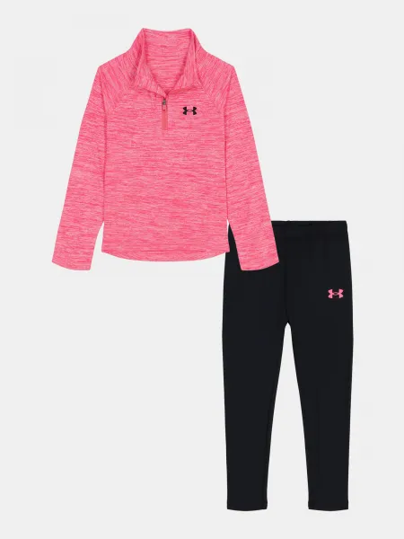 Dievčenská súprava Under Armour UA 1/4 ZIP LEGGING