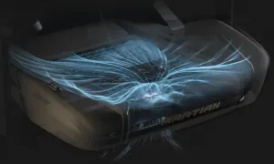 Herná stolička DXRacer MARTIAN XL Triangle s elektrickým ovládaním, masážou a ventiláciou, čierna