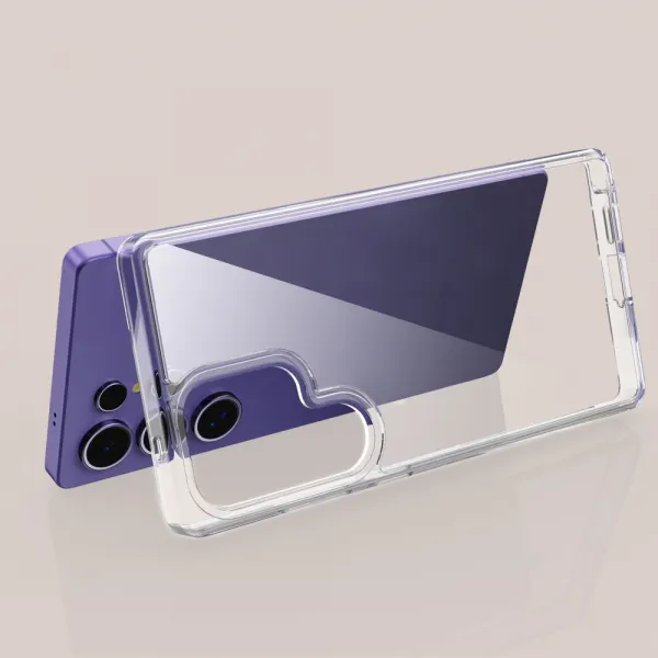 Tech-Protect Flexair Hybrid kryt na Samsung Galaxy S25 Ultra, priesvitný