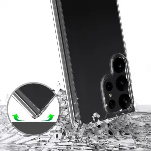 Tech-Protect FlexAir kryt na Samsung Galaxy S23 Ultra, priesvitný