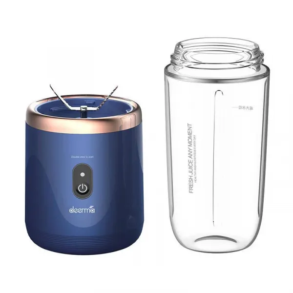 Deerma NU06 bezdrôtový smoothie mixér, modrý (DEM-NU06)