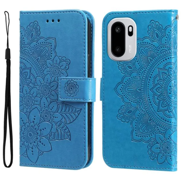 ART MANDALA Peňaženkový obal pre OnePlus 15R modrý