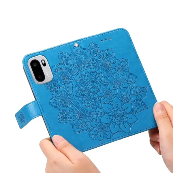 ART MANDALA Peňaženkový obal pre OnePlus 15R modrý