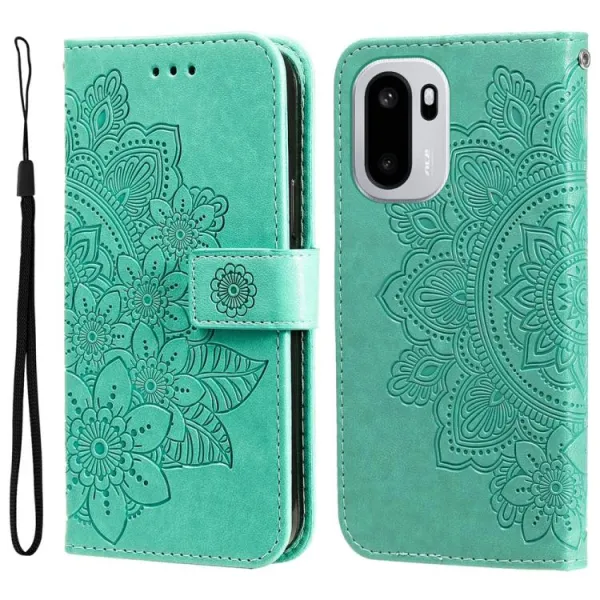 ART MANDALA Peňaženkový obal pre OnePlus 15R zelený
