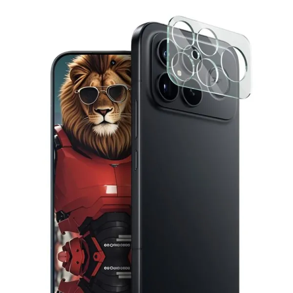 IMAK FULL COVER Sklo pre fotoaparát POCO F8 Ultra TRANSPARENT
