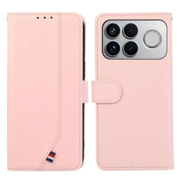 ABEEL DELICATE Peňaženkový obal POCO F8 Ultra ružový