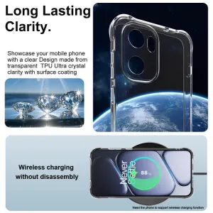 IMAK Ochranný obal pre OnePlus 15R priehľadný