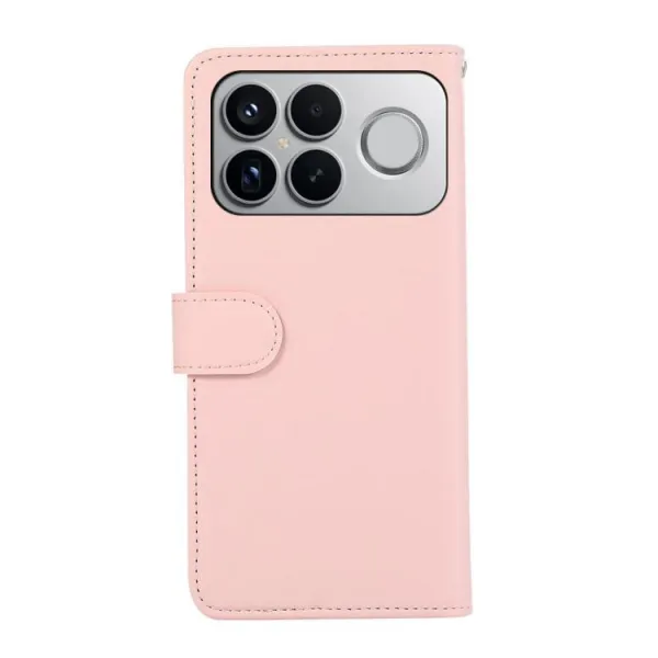 ABEEL DELICATE Peňaženkový obal POCO F8 Ultra ružový