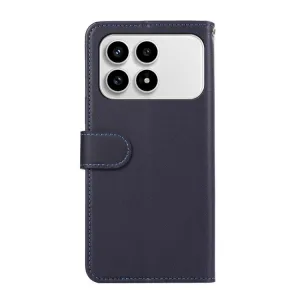 ABEEL DELICATE Peňaženkový obal POCO F8 Pro modrý