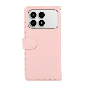 ABEEL DELICATE Peňaženkový obal POCO F8 Pro ružový