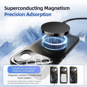 ABEEL FROSTED MAGSAFE Ochranný kryt POCO F8 Pro strieborný