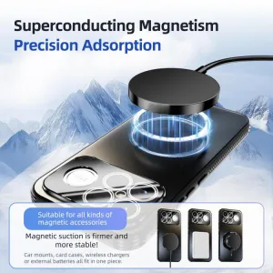 ABEEL FROSTED MAGSAFE Ochranný kryt POCO F8 Pro tmavomodrý