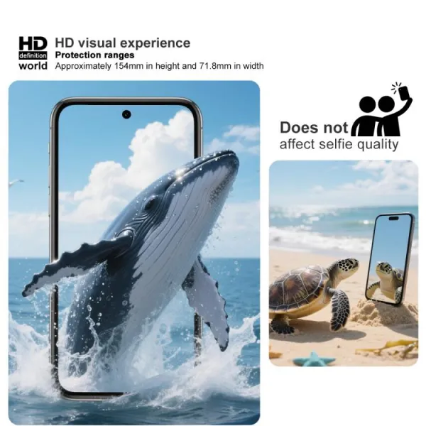 IMAK 3D INVISIBLE Tvrdené sklo pre POCO F8 Pro