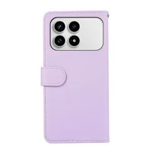 ABEEL DELICATE Peňaženkový obal POCO F8 Pro fialový