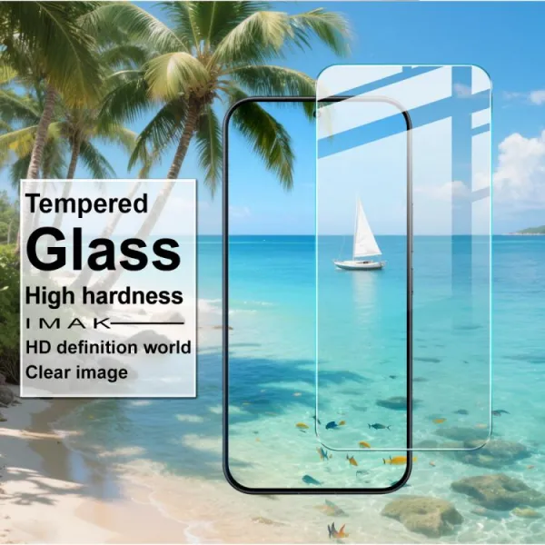 IMAK 3D INVISIBLE Tvrdené sklo pre POCO F8 Pro
