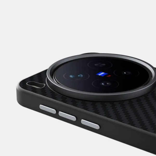 ABEEL C CARBON Ochranný kryt pre Vivo X300 Pro BLACK-GREY