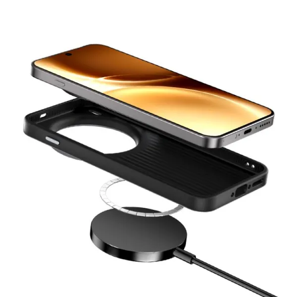 ABEEL C CARBON Ochranný kryt pre Vivo X300 Pro BLACK-GREY